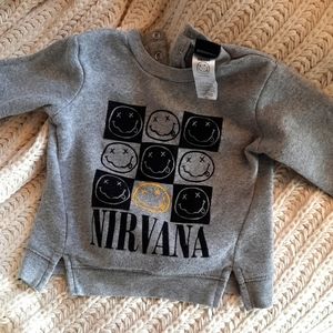 Nirvana Sweater 12m gray black